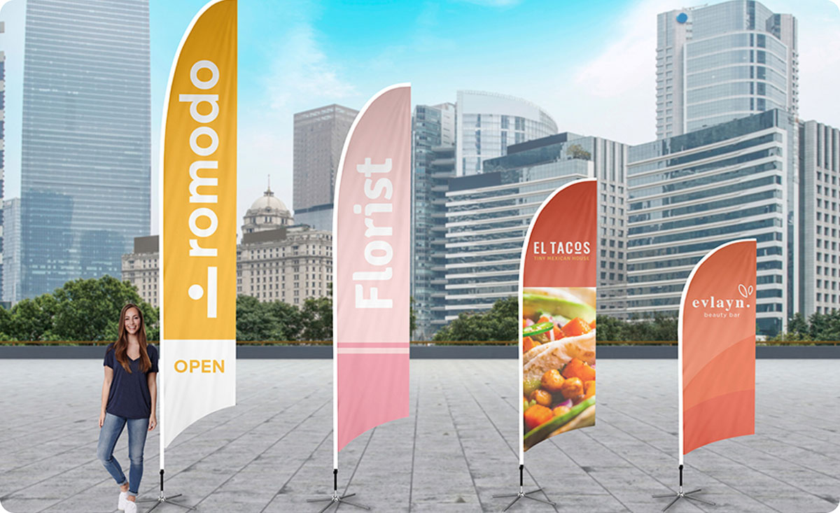 Looking for Signage for Sale? Feather Flags are the Solution for You!