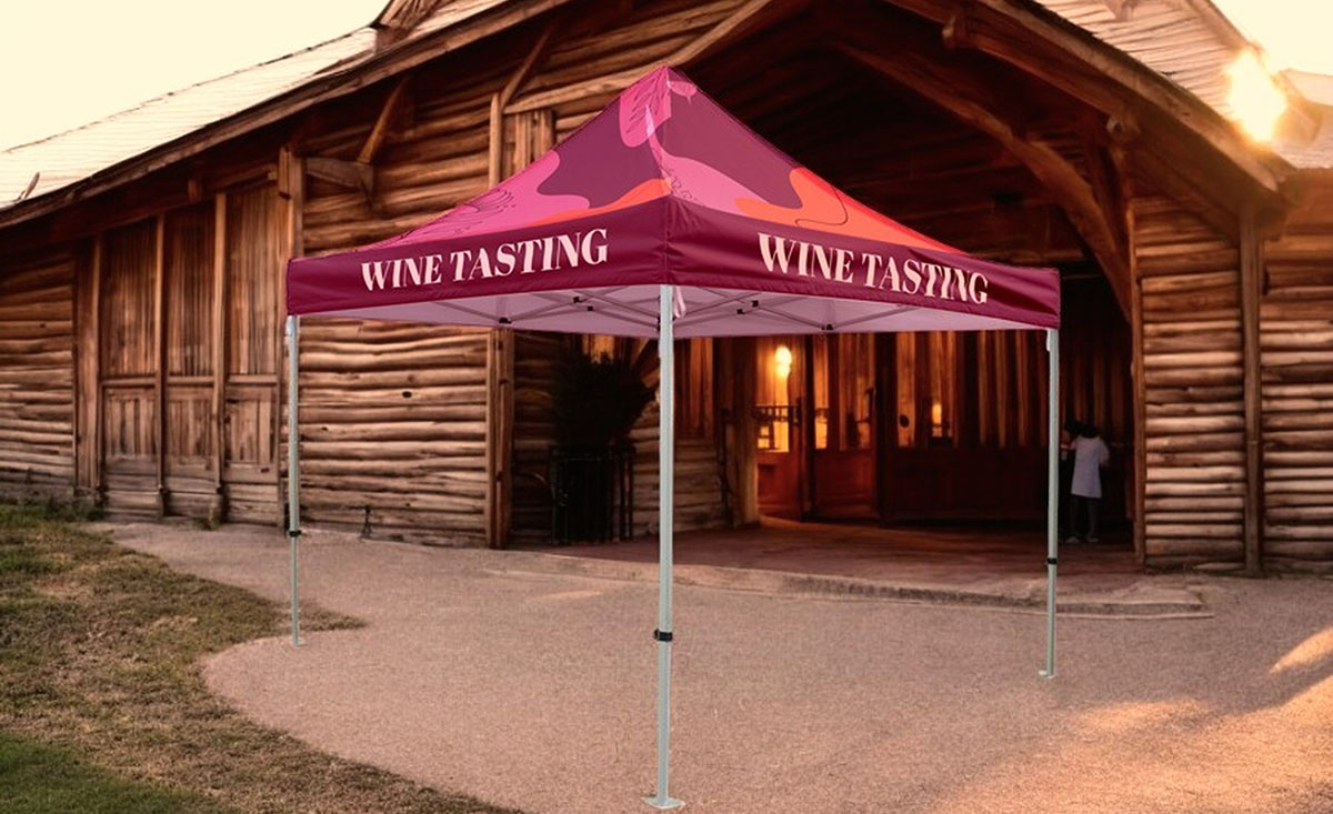 Best Event Tents: Coleman Pop-Up Canopy VS Customized Print Shop Tents