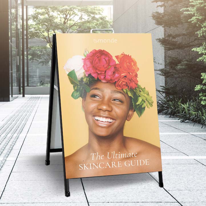 A-Frames with Full Color Digital Print & Lamination