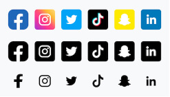 Easy Signs – Social Media Icons