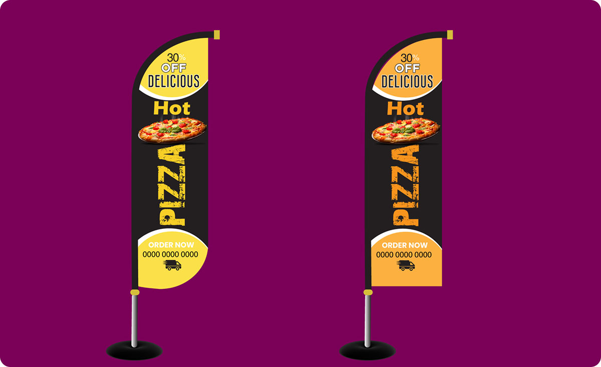 The Complete Package: How Feather Flags with Pole Sets Can Take Your Restaurant to New Heights