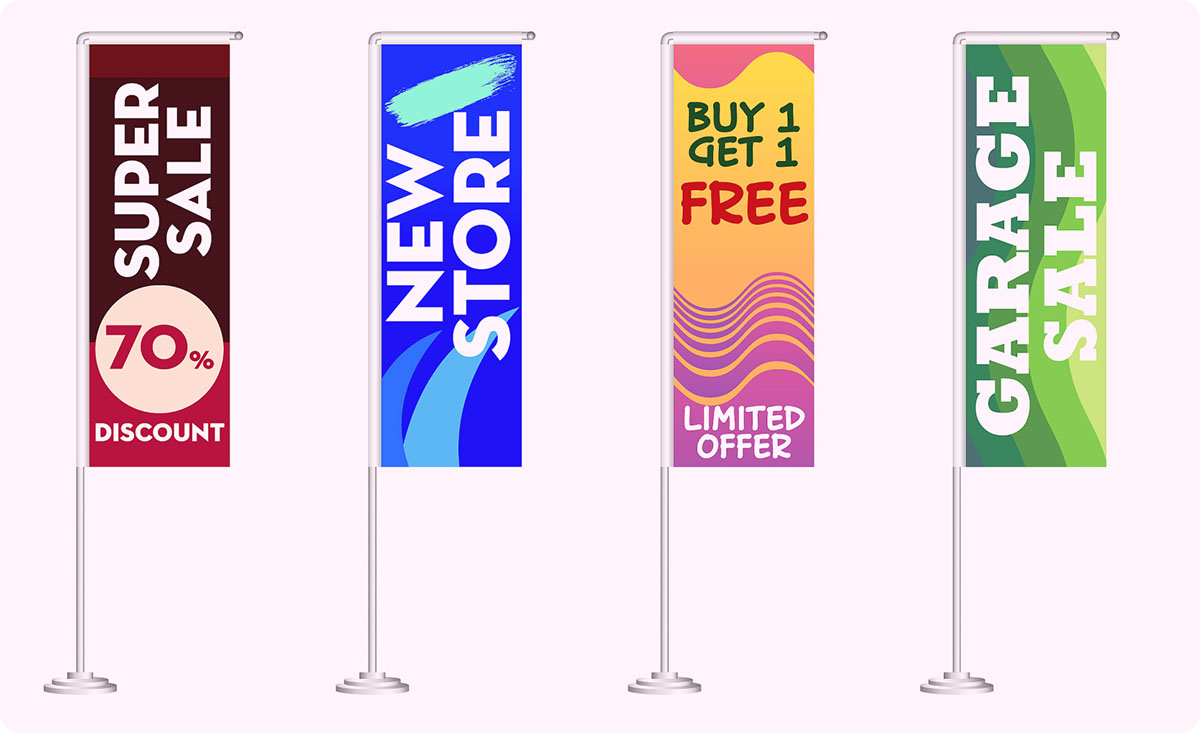 Looking to Invest in Feather Flags? Custom Designs Will Take Your Business to New Heights