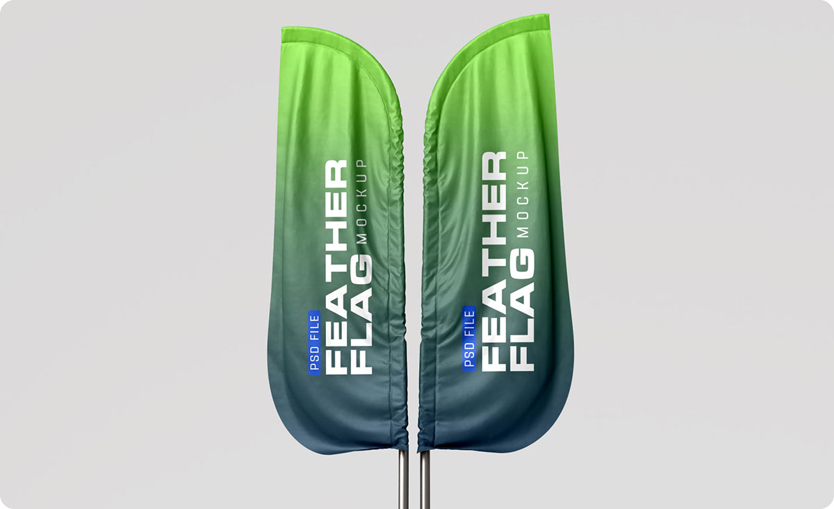 Double the Impact: Unleashing the Power of Double-Sided Feather Flags
