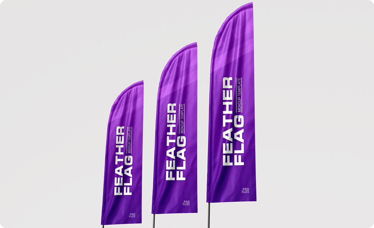 Bring in the Shine! How Outdoor Feather Flags Can Bring New Light to Your Marketing this Season